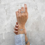 Shnaf / Bracelet Pearl Silver