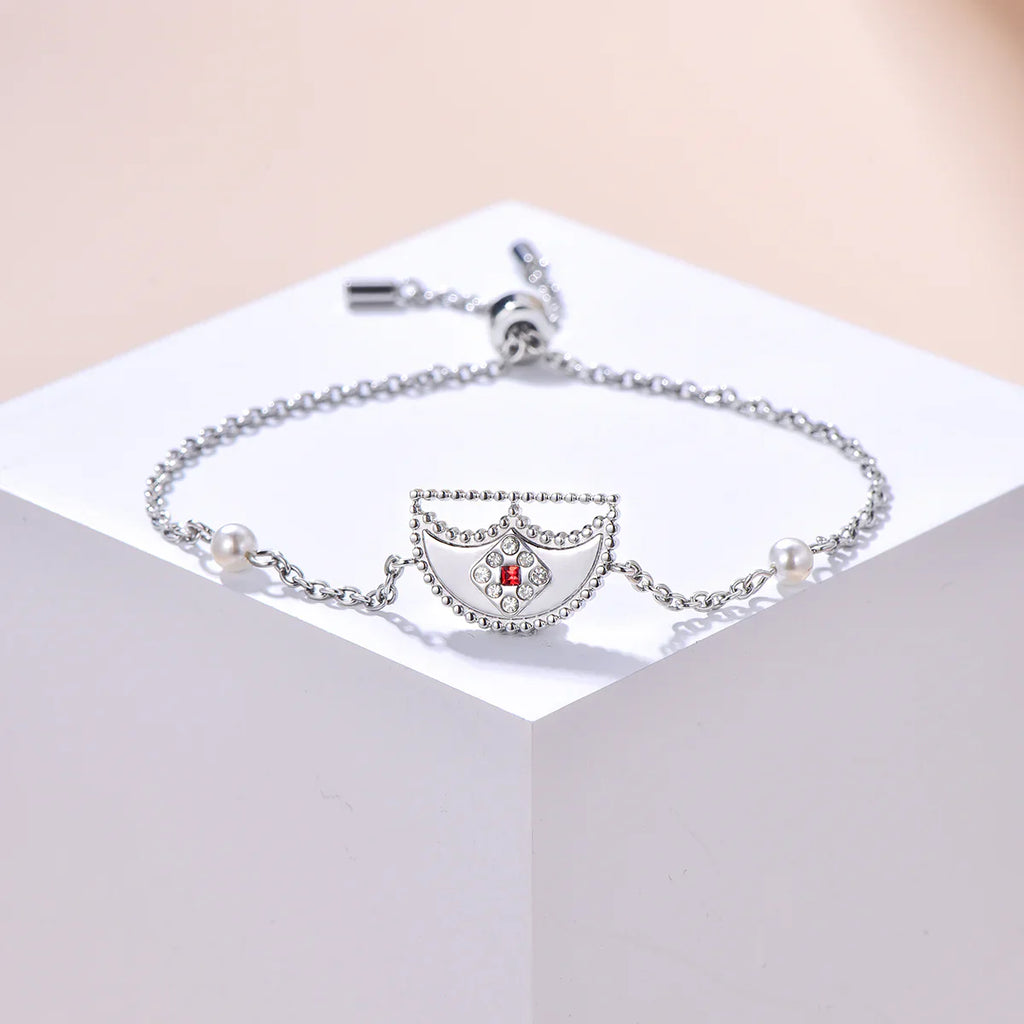 Shnaf / Bracelet Pearl Silver