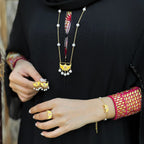 Shnaf / Necklace Pearl Gold