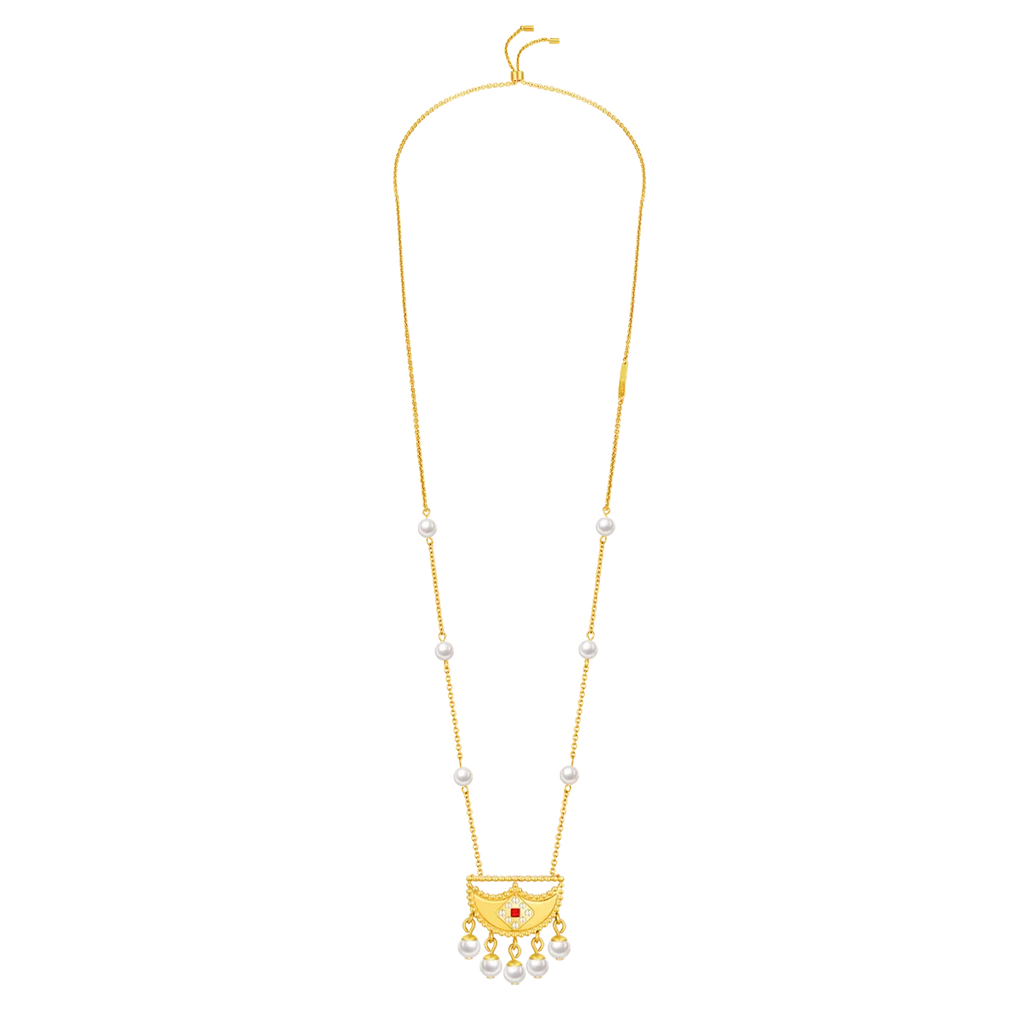 Shnaf / Necklace Pearl Gold