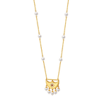 Shnaf / Necklace Pearl Gold
