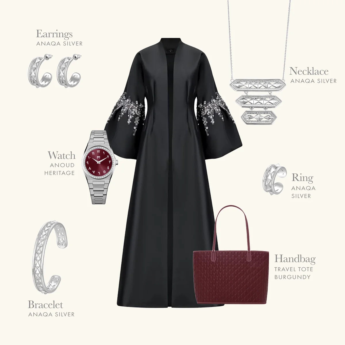 Anaqa / Set Silver