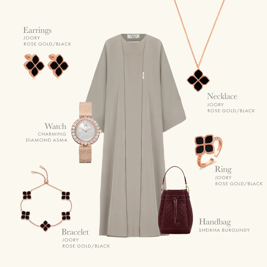 Joory / Set Black Rose Gold