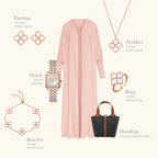 Joory / Set Pearl Rose Gold