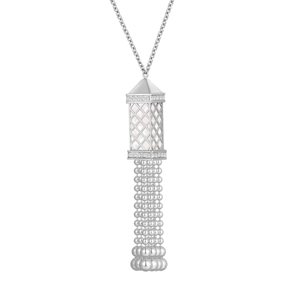Tassel / Set Pearl Silver