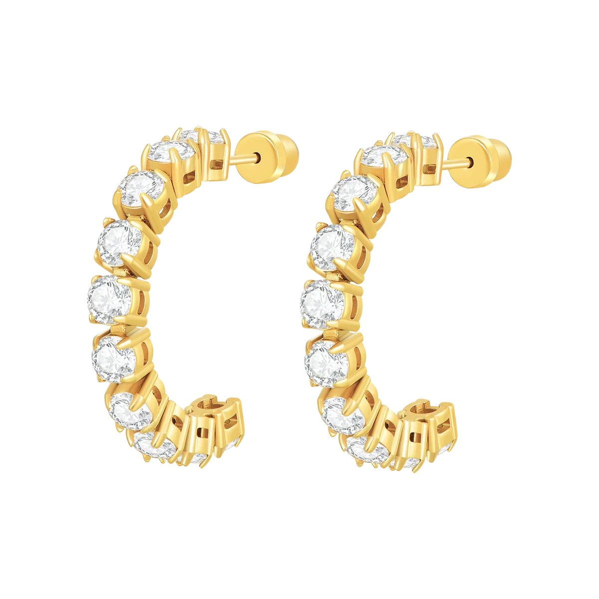 Tennis / Earrings Gold