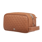Travel Pouch Tan / Silver