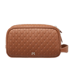 Travel Pouch Tan / Silver