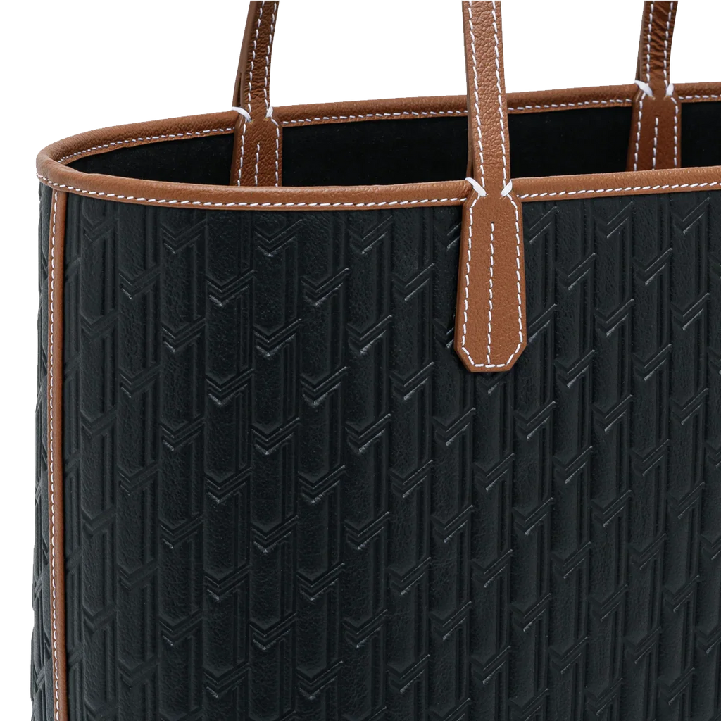 Travel Tote / Black and Tan