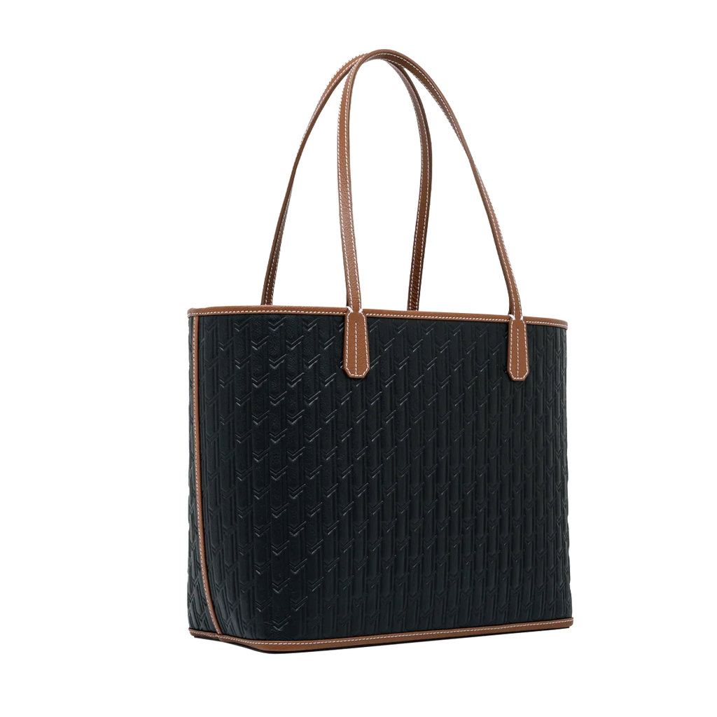 Travel Tote / Black and Tan