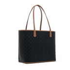 Travel Tote / Black and Tan