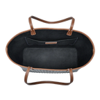 Travel Tote / Black and Tan