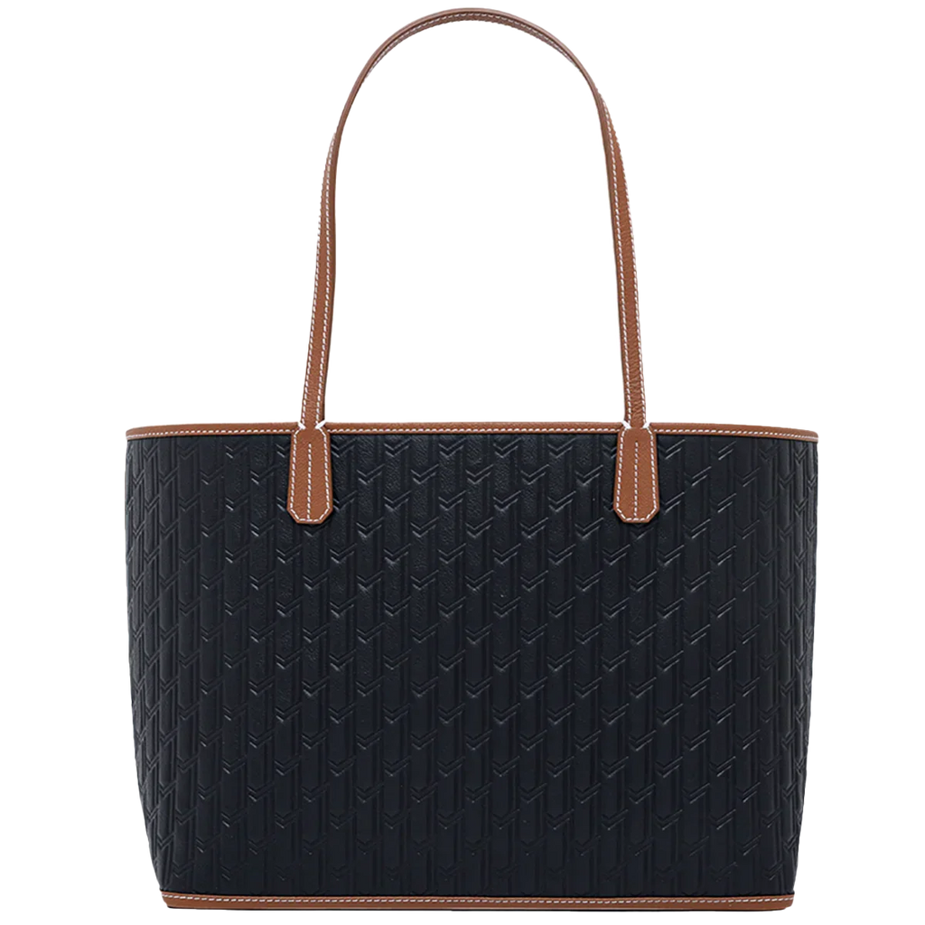 Travel Tote / Black and Tan
