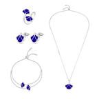 Tulip / Set Blue Silver