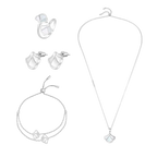 Tulip / Set Pearl Silver