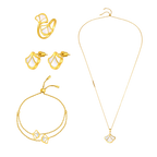 Tulip / Set Pearl Gold