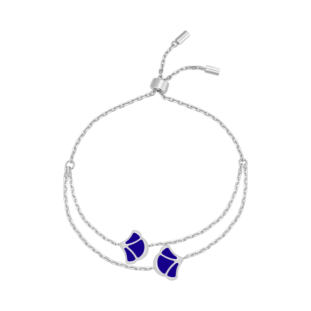 Tulip / Set Blue Silver
