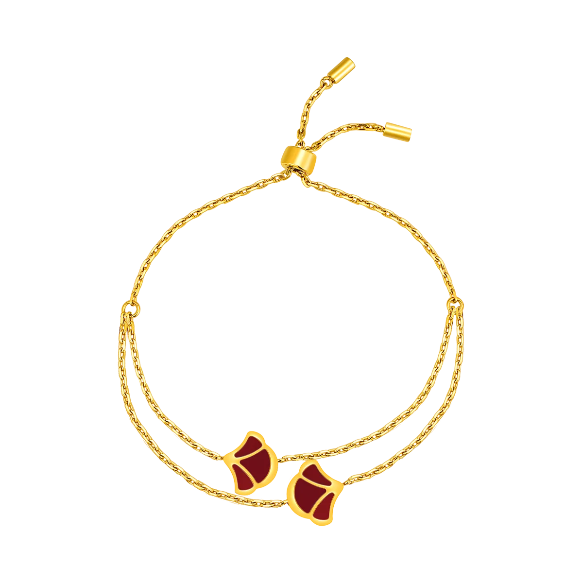 Tulip / Set Red Gold