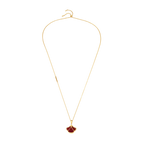 Tulip / Necklace Red Gold