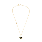 Tulip / Necklace Black Gold