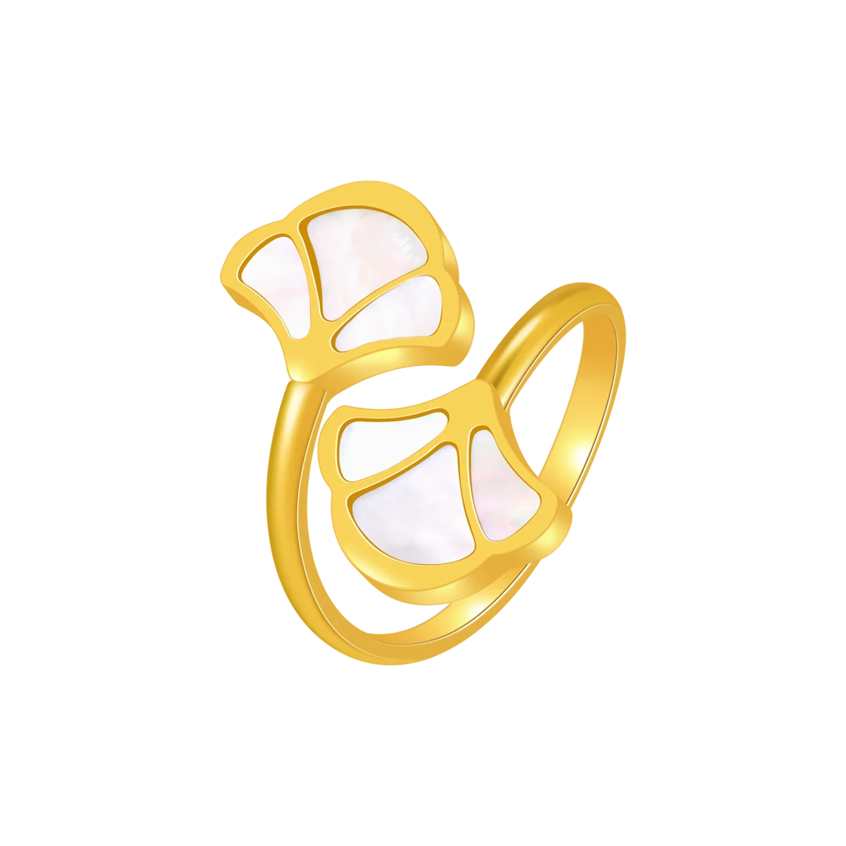 Tulip / Set Pearl Gold