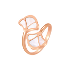 Tulip / Ring Pearl Rose Gold