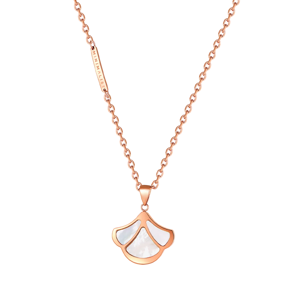 Tulip / Set Pearl Rose Gold
