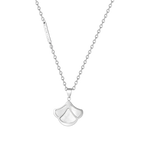 Tulip / Necklace Pearl Silver