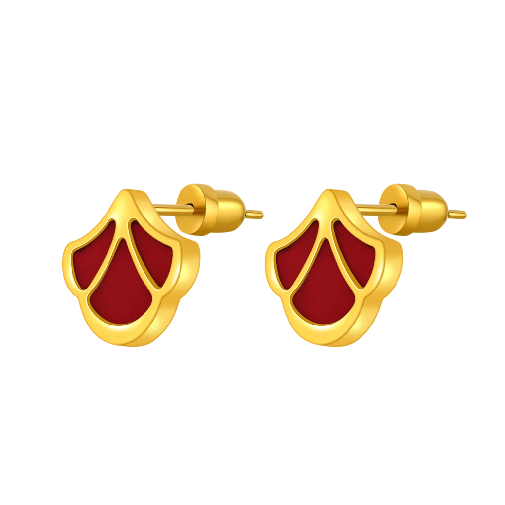 Tulip / Set Red Gold