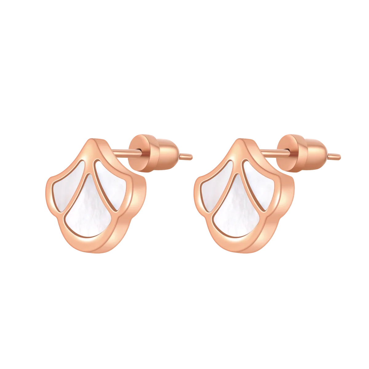 Tulip / Set Pearl Rose Gold
