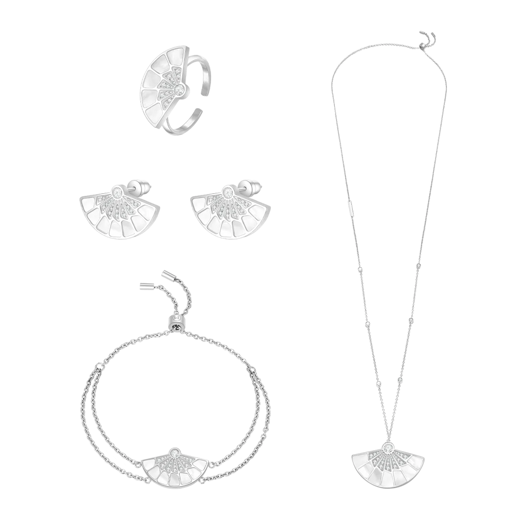 Fan / Set Silver