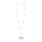 Fan / Necklace Silver
