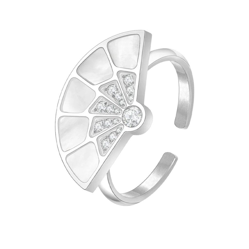 Fan / Ring Silver