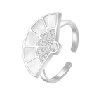 Fan / Ring Silver