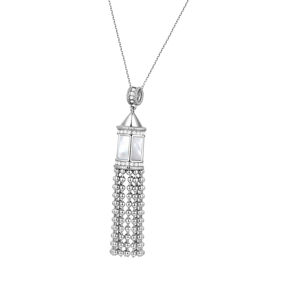 Sadaf / Necklace Pearl Silver