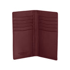 Italian Calfskin Leather Burgundy / Gold