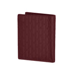 Italian Calfskin Leather Burgundy / Gold
