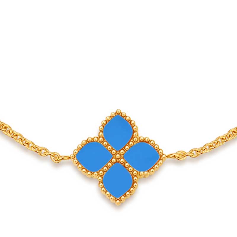 Joory / Bracelet Teal Gold