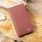 Camel Leather Pink / Silver