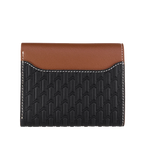 Camel Leather Black & Tan / Silver