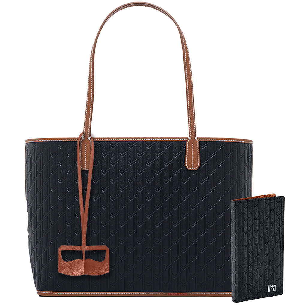 Travel Tote / Long Wallet / Burqa Charm - Gift Set